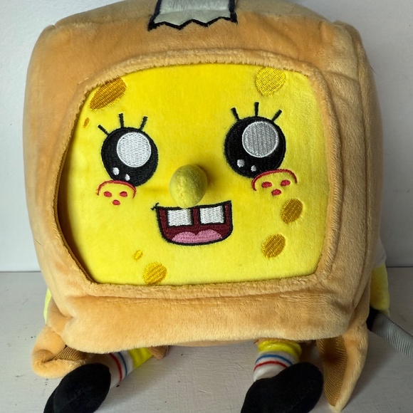 2022 Lankybox Spongebob Squarepants Boxy Plush 2022 13” Limited Edition RARE - Picture 3 of 5